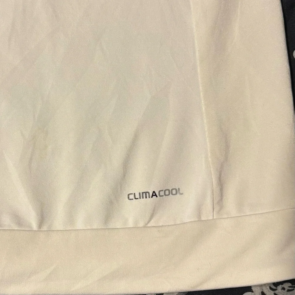 Adidas Women’s White and Black Razorback Tank Top SZ L - Picture 3 of 5